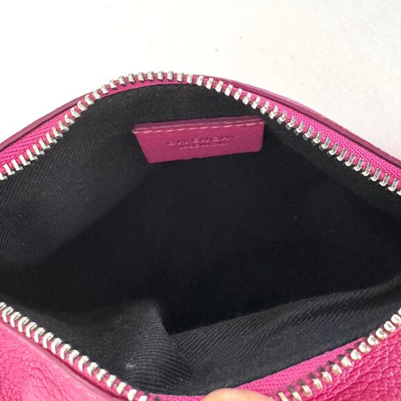 Givenchy Pandora Leather Wristlet Sugar Goatskin Fuchsia Hot Pink - Picture 9 of 15